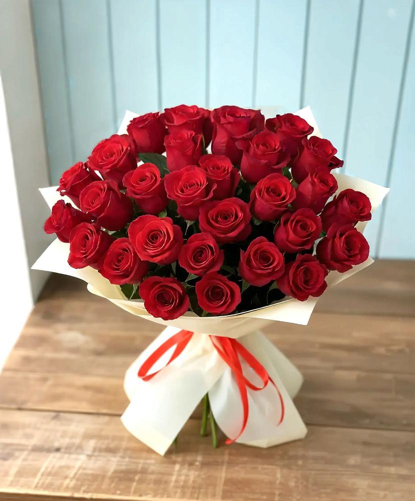 Букет 29 Красных роз в Малой Пурге