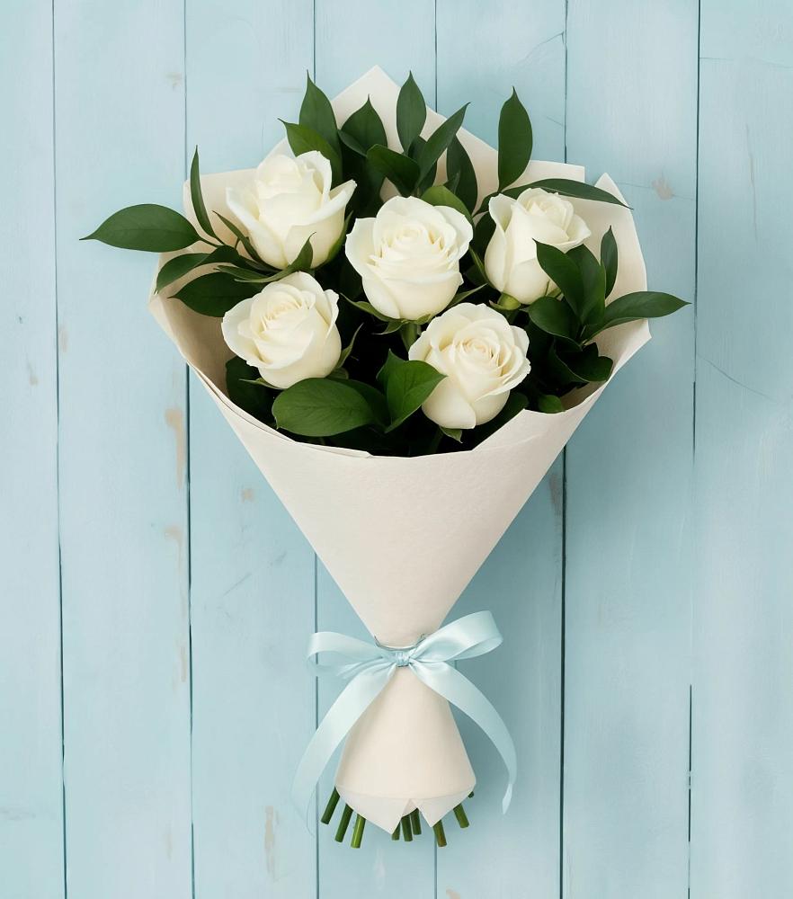 Букет цветов из: Розы в Малой Пурге