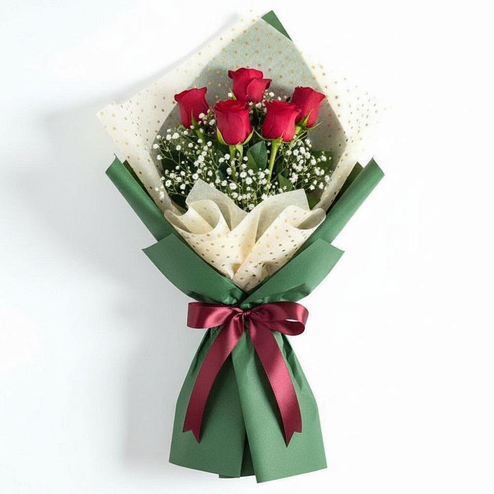 Букет цветов из: Розы в Малой Пурге