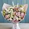 Букет цветов из: Альстромерии и Розы в Малой Пурге
