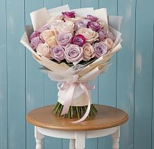 Букет цветов из:  Розы в Малой Пурге