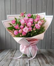 Букет Розовый кустик #REPLACE_PRED# Малой Пурге