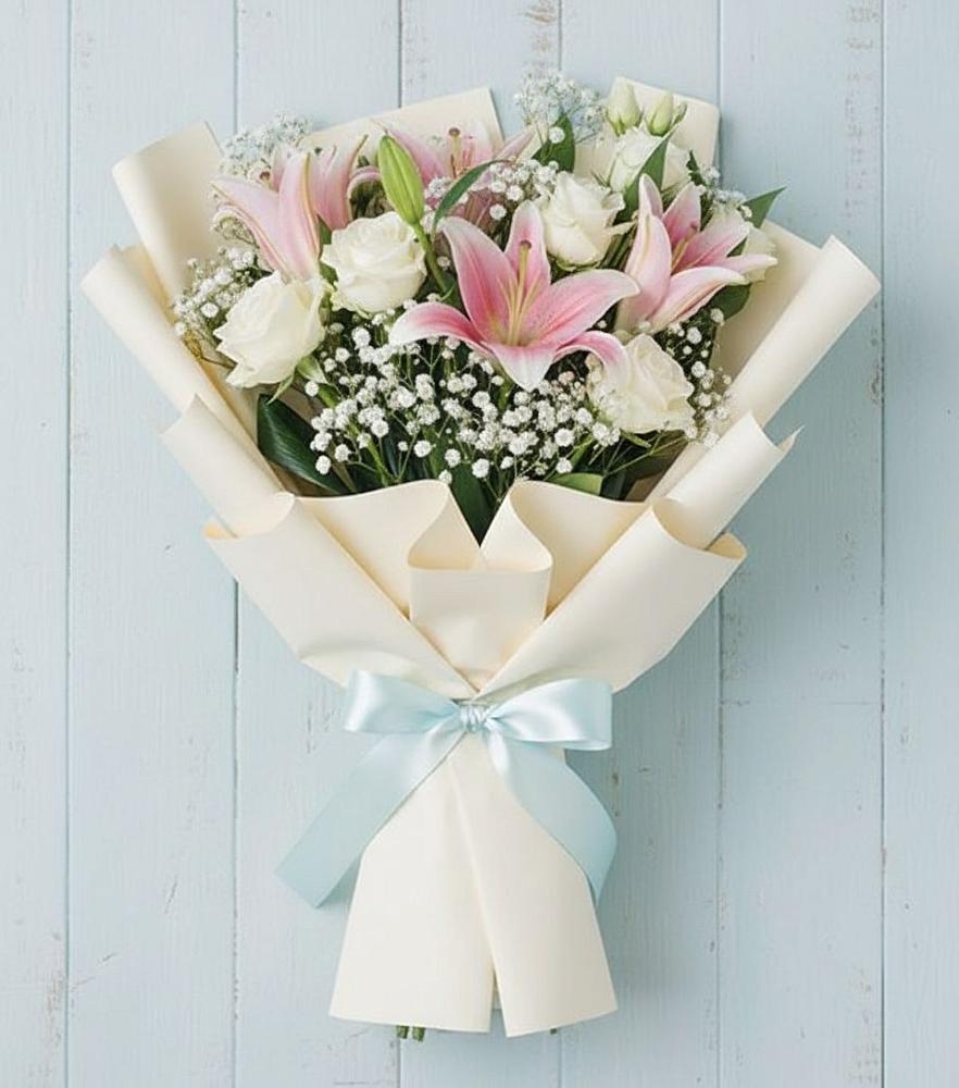 Букет цветов из: Лилии в Малой Пурге