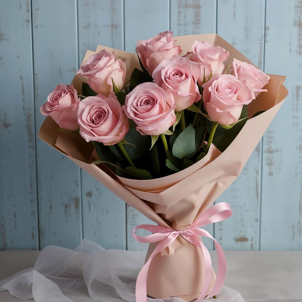 Букет цветов из: Розы в Малой Пурге