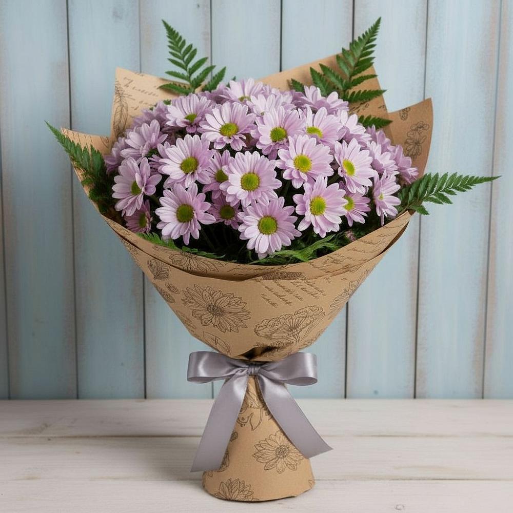 Букет цветов из: Хризантемы в Малой Пурге