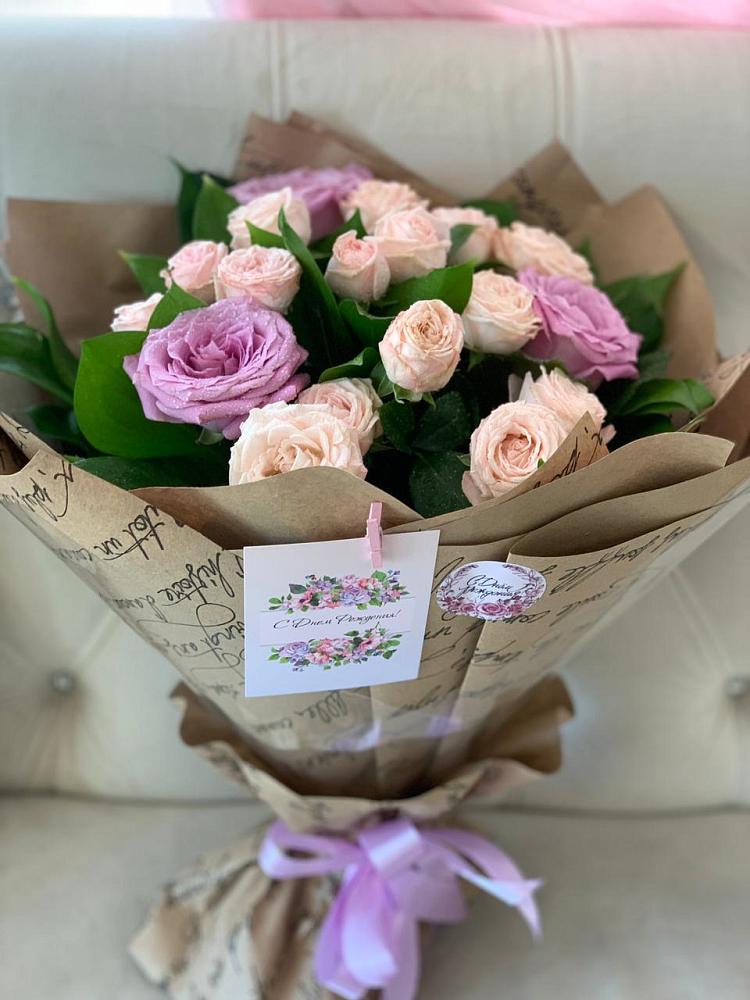 Букет цветов из: Розы в Малой Пурге