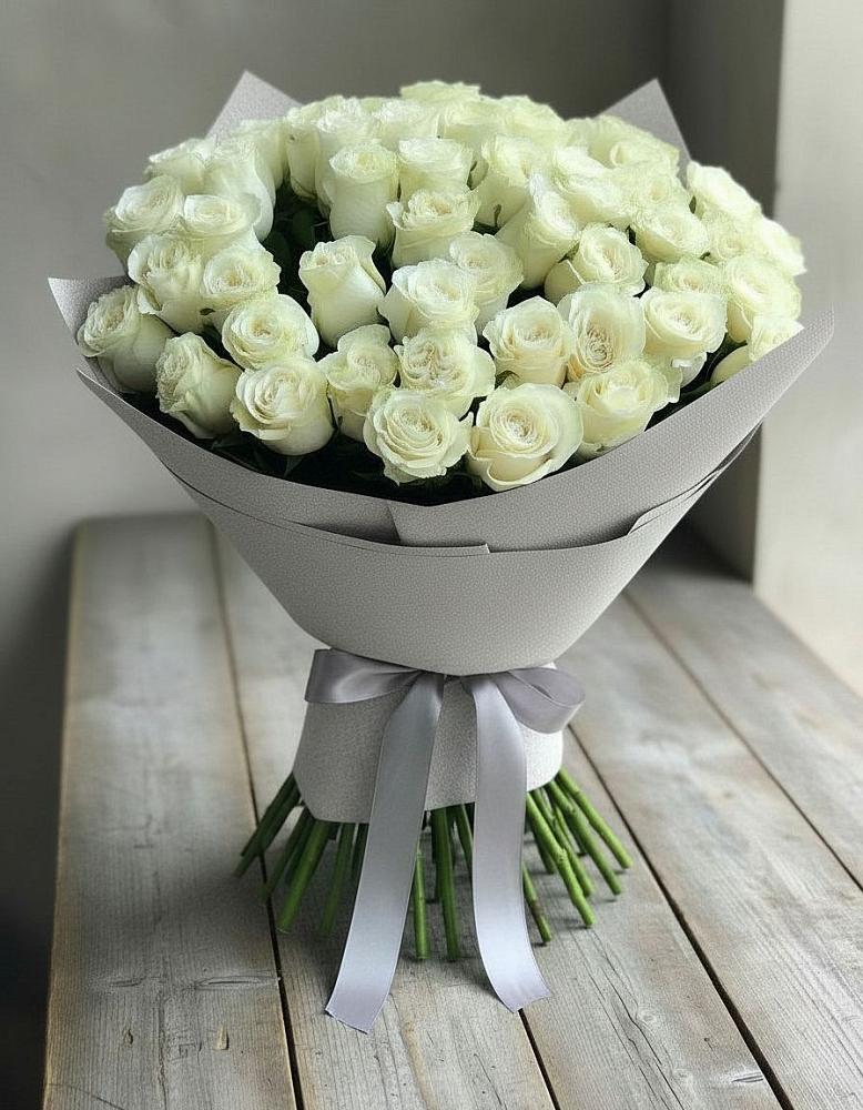 Букет 35 Белых роз в Малой Пурге