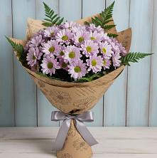 Букет цветов из:  Хризантемы в Малой Пурге