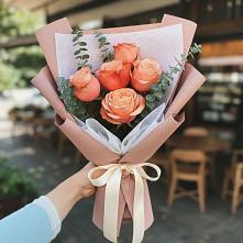 Букет цветов из:  Розы в Малой Пурге