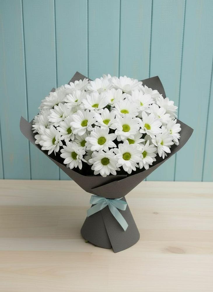 Букет цветов из: Хризантемы в Малой Пурге