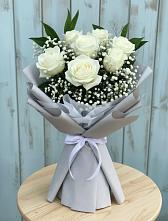Букет цветов из:  Розы в Малой Пурге