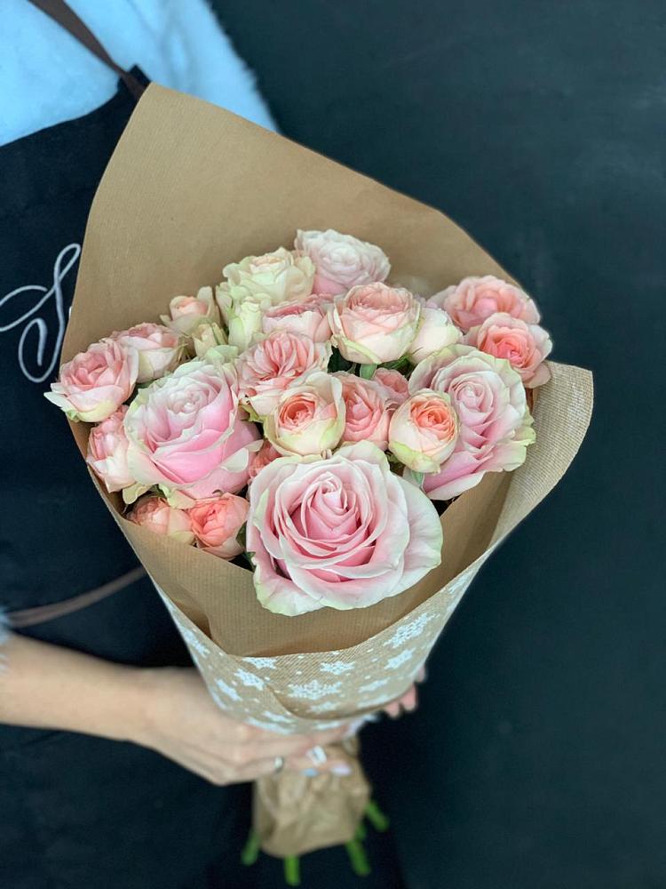 Букет цветов из: Хризантемы и Розы в Малой Пурге