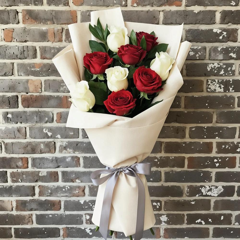 Букет цветов из: Розы в Малой Пурге