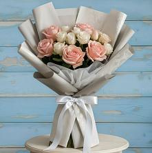 Букет цветов из:  Розы в Малой Пурге