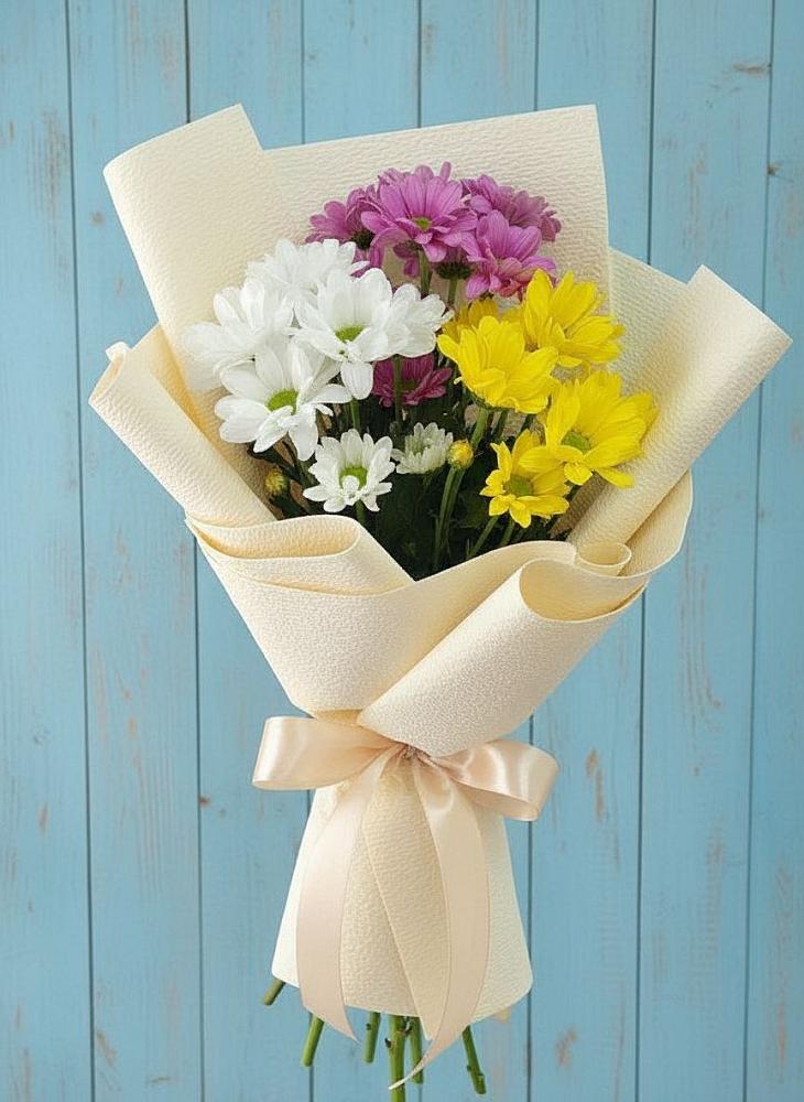 Букет цветов из: Хризантемы в Малой Пурге