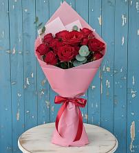 Букет цветов из:  Розы в Малой Пурге