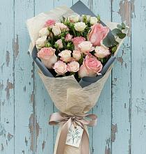 Букет цветов из:  Розы в Малой Пурге