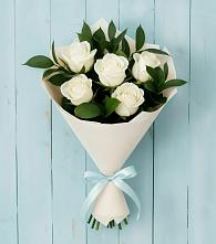 Букет цветов из:  Розы в Малой Пурге