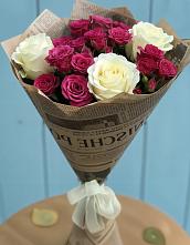 Букет цветов из:  Розы в Малой Пурге