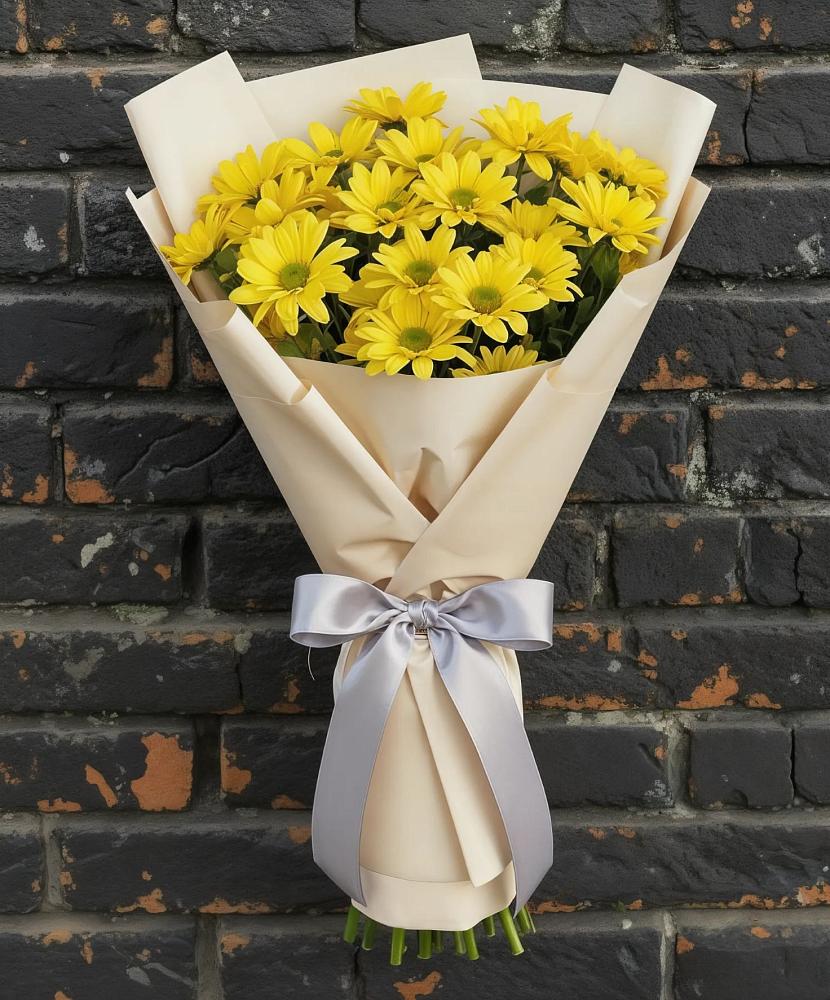Букет цветов из: Хризантемы в Малой Пурге