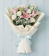 Букет цветов из:  Лилии в Малой Пурге
